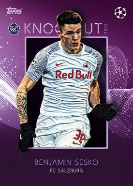 2021-22 TOPPS Knockout UEFA Champions League Soccer Cards - Sesko