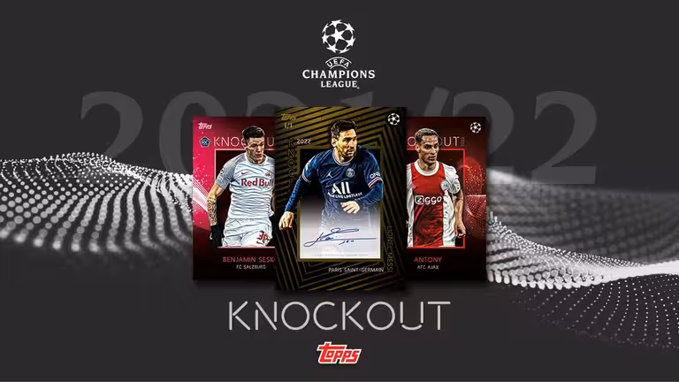2021-22 TOPPS Knockout UEFA Champions League Soccer Cards - Header