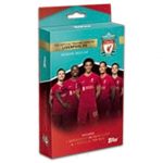 2021-22 TOPPS Liverpool FC Official Team Set Soccer Cards - Box Preview