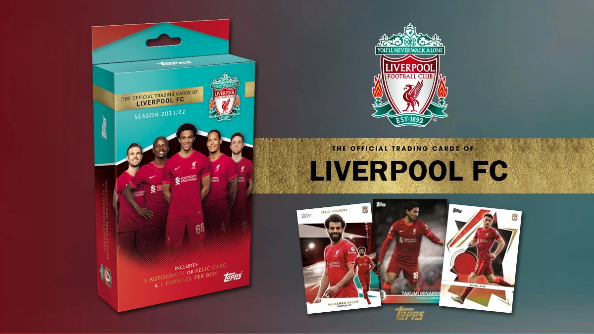 2021-22 TOPPS Liverpool FC Official Team Set Soccer Cards