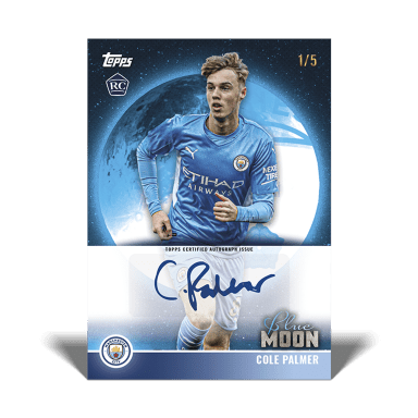 2021-22 TOPPS Manchester City Official Team Set Soccer Cards - Palmer