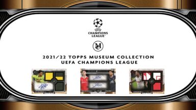 2021-22 Topps Museum Collection UEFA Champions League Soccer - Header