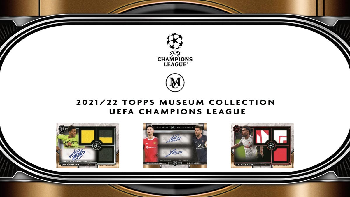 2021-22 Topps Museum Collection UEFA Champions League Soccer - Header