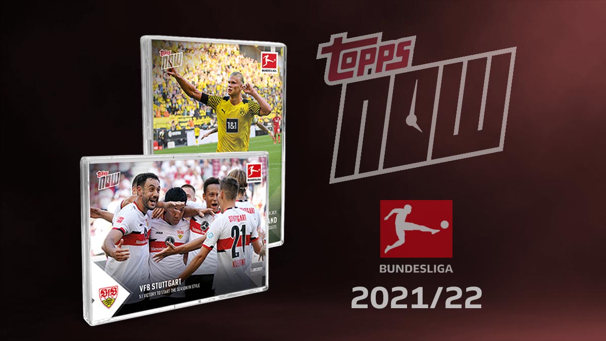 2021-22 TOPPS NOW Bundesliga Soccer Cards - Header