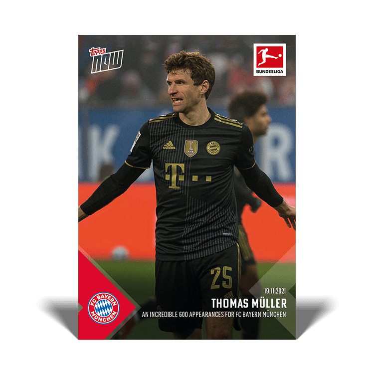 Topps Now Bundesliga 2020-21 Bayern München Card 144 Robert Lewandowski 