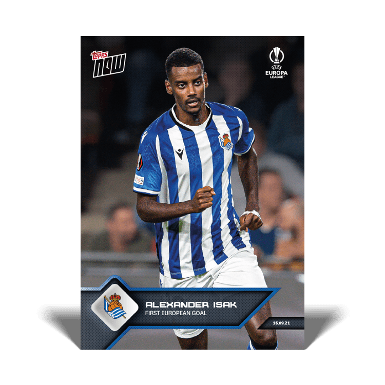 TOPPS Now UEFA Europa League Soccer Cards - Card 004