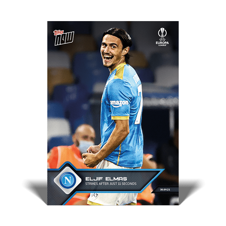TOPPS Now UEFA Europa League Soccer Cards - Card 007