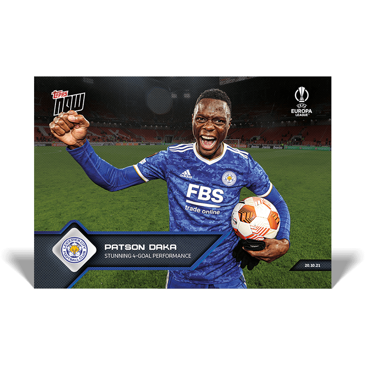 TOPPS Now UEFA Europa League Soccer Cards - Card 009