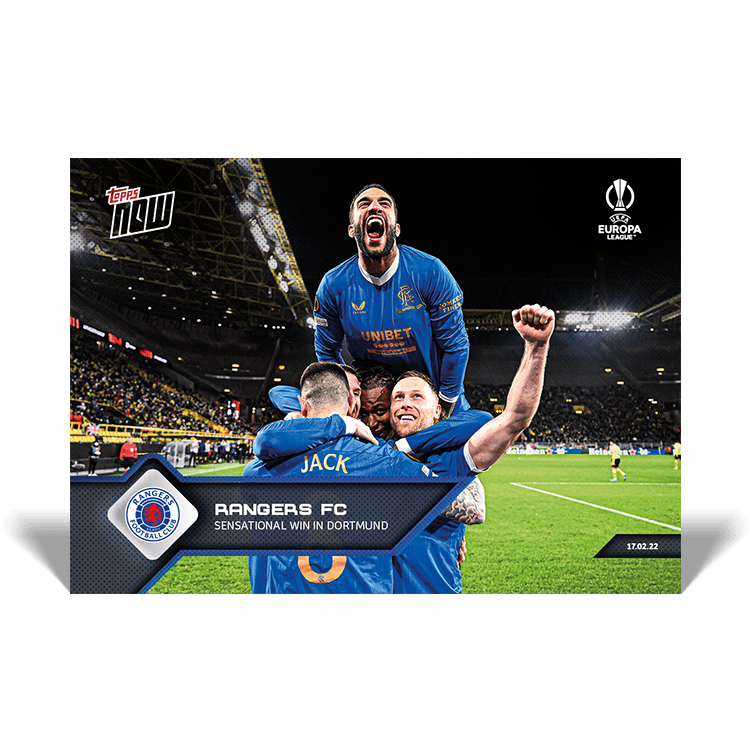TOPPS Now UEFA Europa League Soccer Cards - Card 024