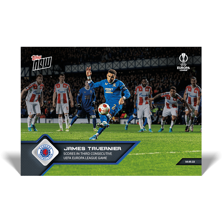 TOPPS Now UEFA Europa League Soccer Cards - Card 031