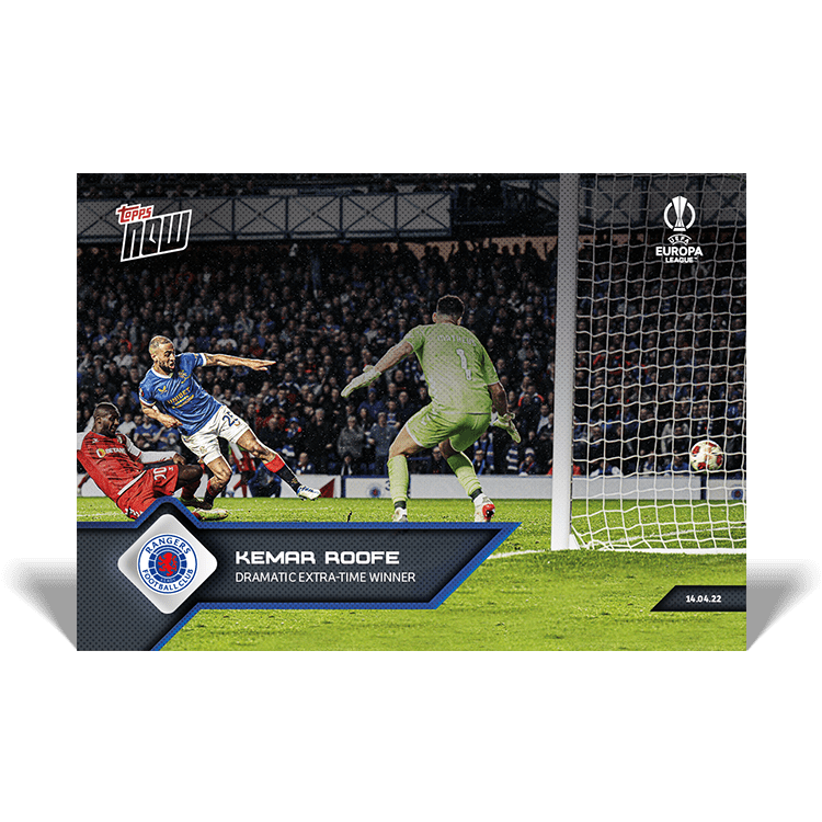 TOPPS Now UEFA Europa League Soccer Cards - Card 039