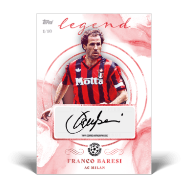 2021-22 TOPPS Pearl UEFA Champions League Soccer Cards - Baresi