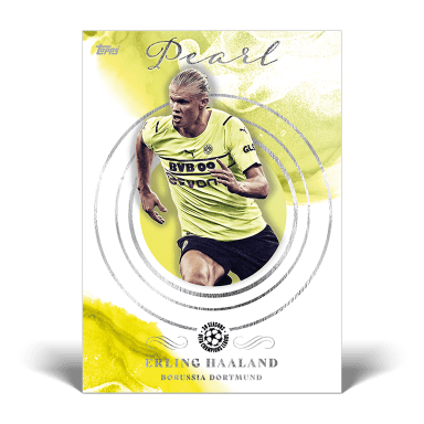 2021-22 TOPPS Pearl UEFA Champions League Soccer Cards - Haaland
