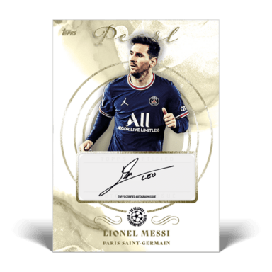 2021-22 TOPPS Pearl UEFA Champions League Soccer Cards - Messi