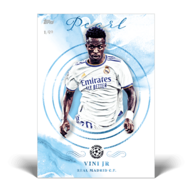 2021-22 TOPPS Pearl UEFA Champions League Soccer Cards - Vini Jr