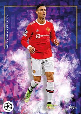 2021-22 TOPPS Platinum José Mourinho Curated UEFA Club Competitions Soccer Cards Set - Analysis Ronaldo