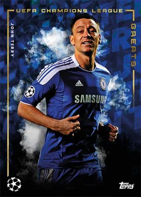 2021-22 TOPPS Platinum José Mourinho Curated UEFA Club Competitions Soccer Cards Set - UCL Greats Terry