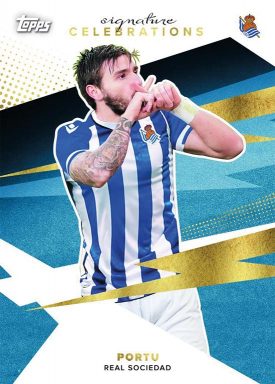 2021-22 TOPPS Real Sociedad Official Team Set Soccer Cards - Portu