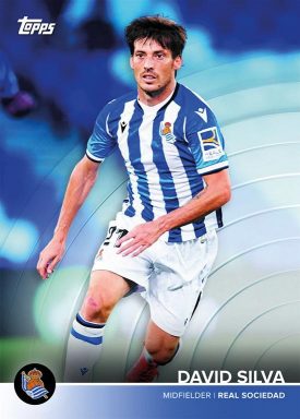 2021-22 TOPPS Real Sociedad Official Team Set Soccer Cards - Silva