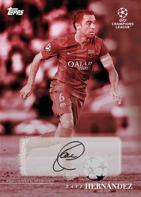 2021-22 TOPPS Simplicidad UEFA Champions League Soccer Set - Autograph Card