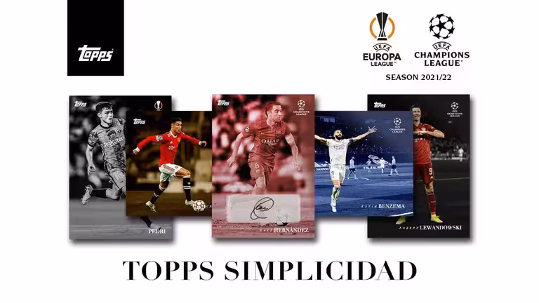 2021-22 TOPPS Simplicidad UEFA Champions League Soccer Set - Header