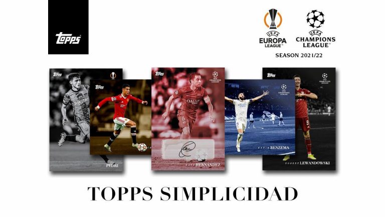 2021-22 TOPPS Simplicidad UEFA Champions League Soccer Set - Header