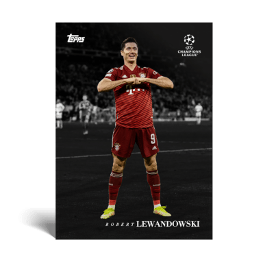 2021-22 TOPPS Simplicidad UEFA Champions League Soccer Set - Lewandowski