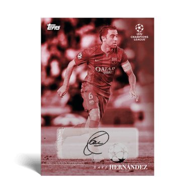 2021-22 TOPPS Simplicidad UEFA Champions League Soccer Set - Xavi Hernandez