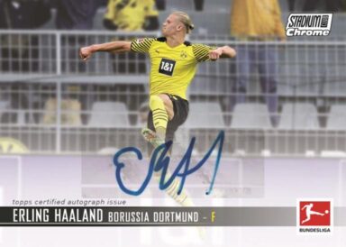 2021-22 TOPPS Stadium Club Chrome Bundesliga Soccer Cards - Base Autograph