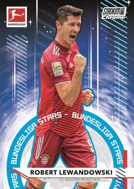 2021-22 TOPPS Stadium Club Chrome Bundesliga Soccer Cards - Bundesliga Stars Insert