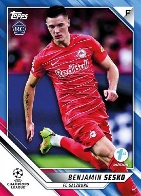 2021-22 TOPPS UEFA Champions League Soccer Cards - 1st Edition Base Card