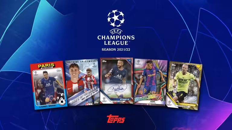 2021-22 TOPPS UEFA Champions League Soccer Cards - Header