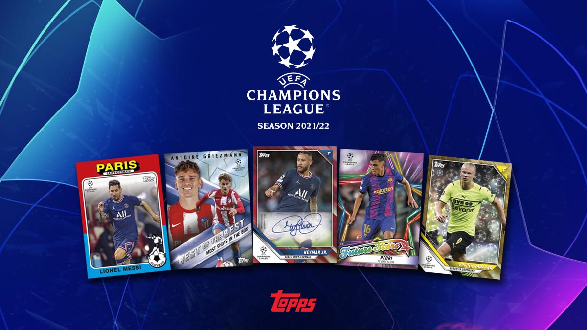 2021-22 TOPPS UEFA Champions League Soccer Cards - Header