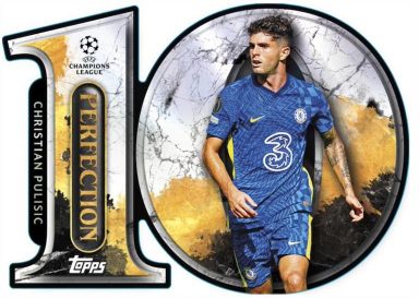 2021-22 TOPPS UEFA Champions League Soccer Cards - Perfect10n Insert