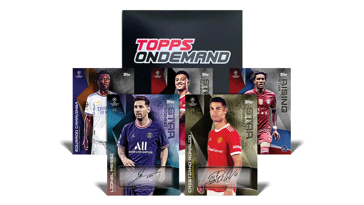 2021-22 TOPPS On Demand UEFA Champions League Summer Signings Set - Header