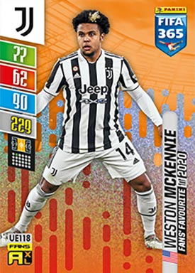 PANINI FIFA 365 Adrenalyn XL 2022 Update Edition - Fans' Favourite