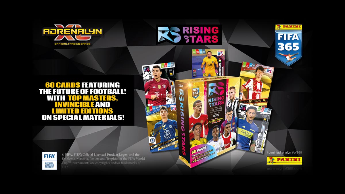 PANINI FIFA 365 Adrenalyn XL 2022 - Rising Stars - Header