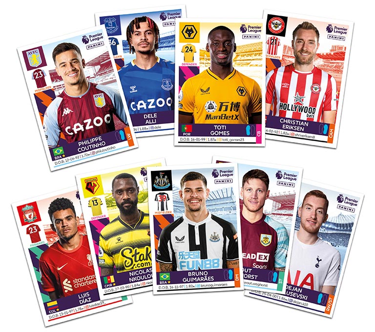 PANINI Premier League 2022 Sticker - Update-Set