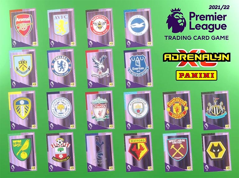 PANINI Premier League Adrenalyn XL 2021/22 - Badge Preview