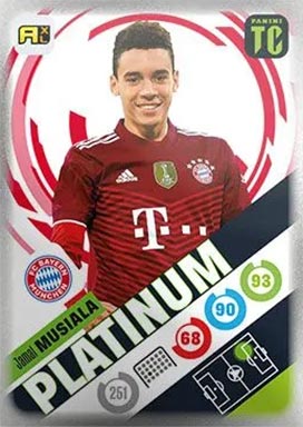 PANINI Top Class Adrenalyn XL 2022 Trading Card Game - Platinum Card