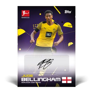 TOPPS Bundesliga International Stars 2021/22 Soccer Cards - Autograph Card