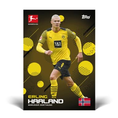 TOPPS Bundesliga International Stars 2021/22 Soccer Cards - Haaland