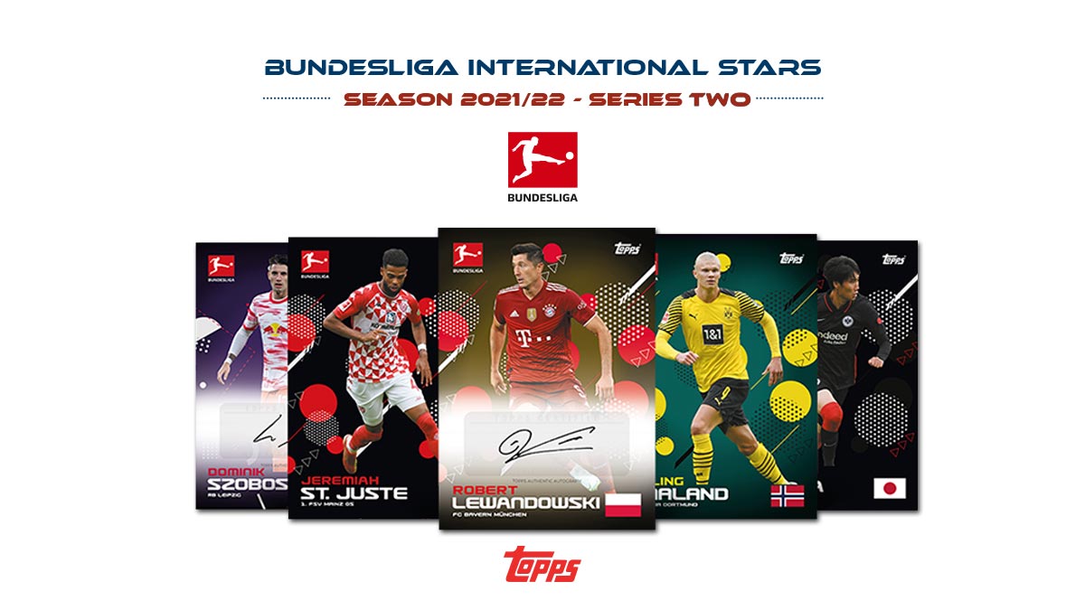 TOPPS Bundesliga International Stars 2021/22 Soccer Cards - Header