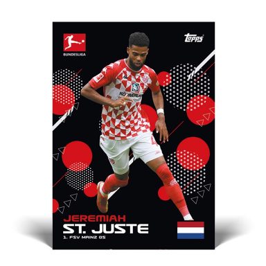 TOPPS Bundesliga International Stars 2021/22 Soccer Cards - St Juste