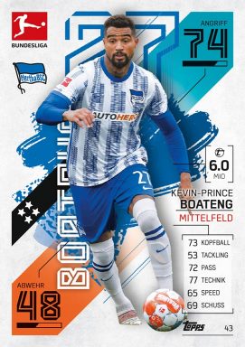 Topps Bundesliga Match Attax 2021/22 Trading Card Game - Base Card 1. Bundesliga