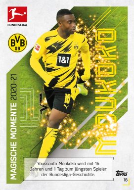 Topps Bundesliga Match Attax 2021/22 Trading Card Game - Magische Momente