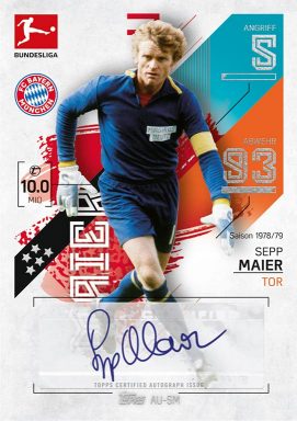 Topps Bundesliga Match Attax Extra 2021/22 - Autograph Card