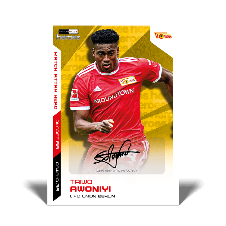 TOPPS Bundesliga Match Attax Heroes 2021/22 Soccer Cards - Hero Pack 6