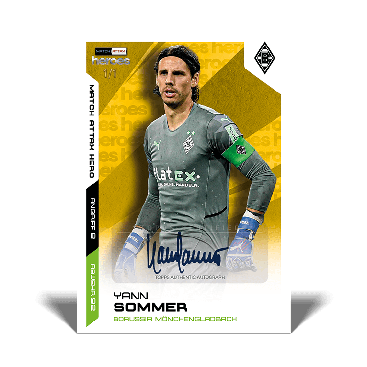 TOPPS Bundesliga Match Attax Heroes 2021/22 Soccer Cards - Hero Pack 7