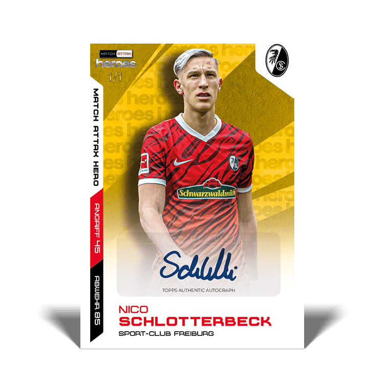 TOPPS Bundesliga Match Attax Heroes 2021/22 Soccer Cards - Hero Pack 8